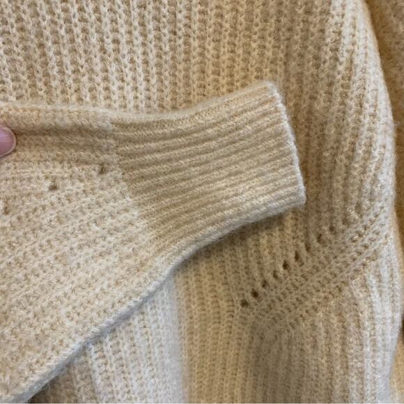 INC Cream Pullover Crew Neck Sweater - Picture 5 of 7